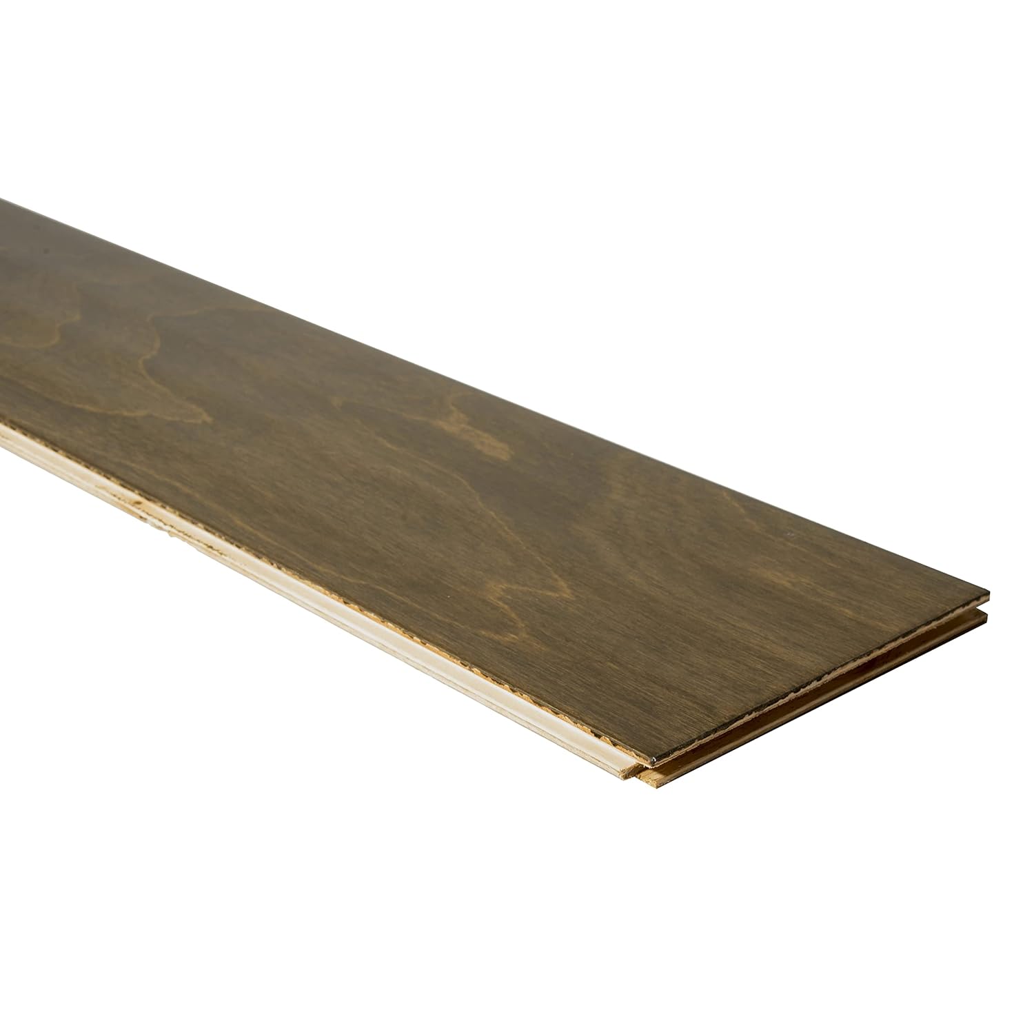Pisos de madera dura de ingeniería  Abedul raspado a mano  $2.69sq.ft.  ER-8006-RL Grey Fox  Baldosa de una sola muestra (5 “x 10”)