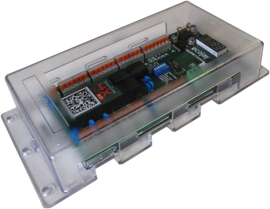 Juego de controlador de 4 zonas con sensor de temporizador SmartZone-4X Control, repuesto universal para Honeywell, paneles de zonación, truezone