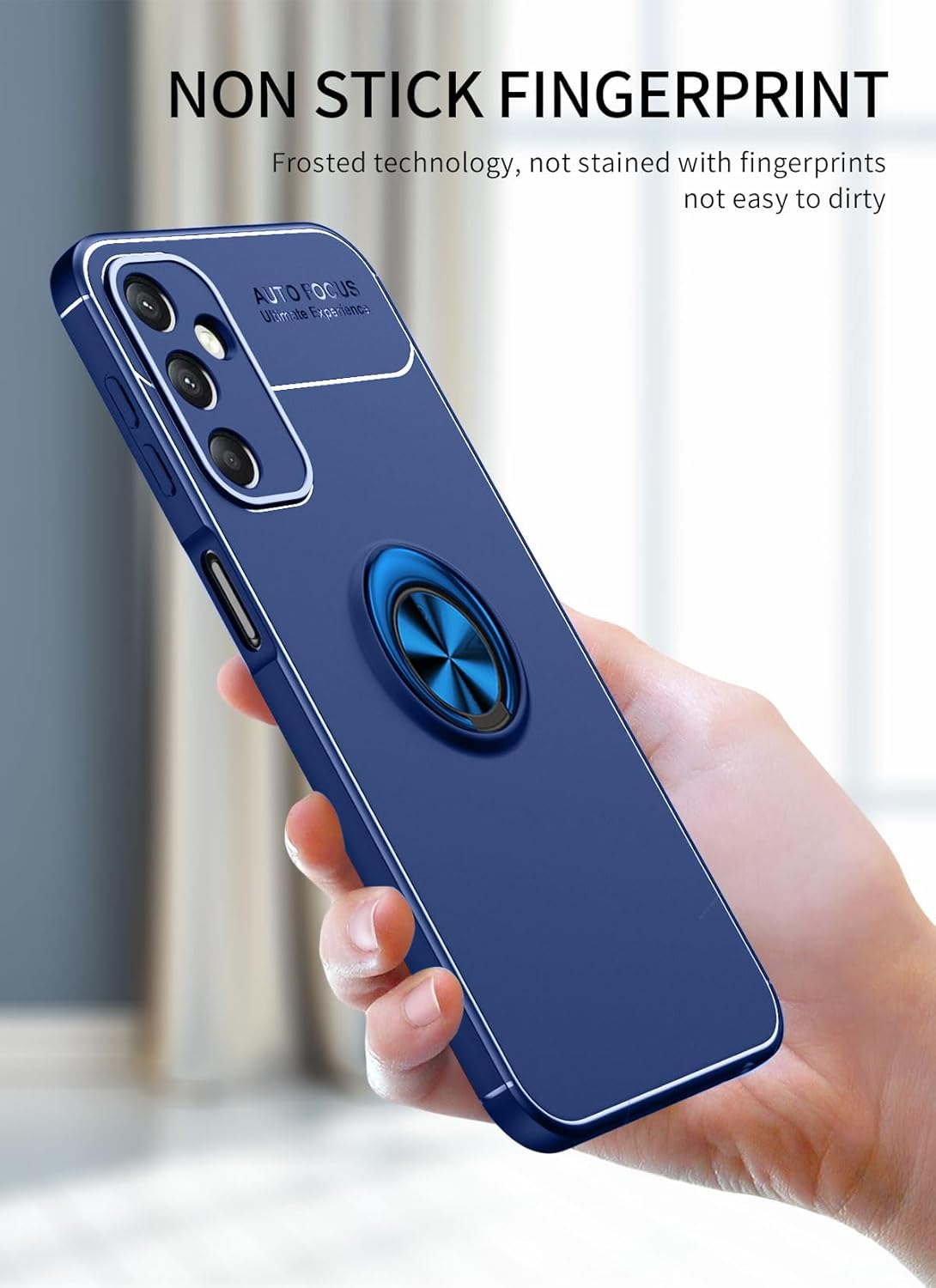 Asuwish Funda de teléfono para Samsung Galaxy A24 4G5G con protector de pantalla de vidrio templado y accesorios para celda, soporte de anillo