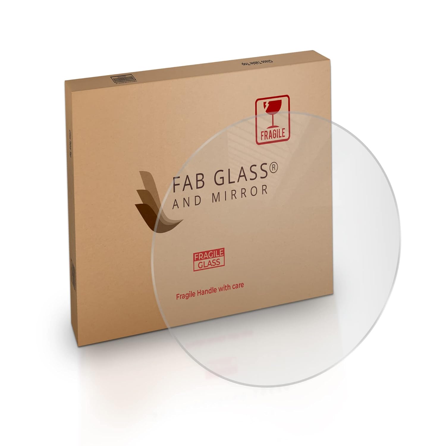 Fab Glass and Mirror Plexi – Lámina de plexiglás de cristal, 18 pulgadas, transparente