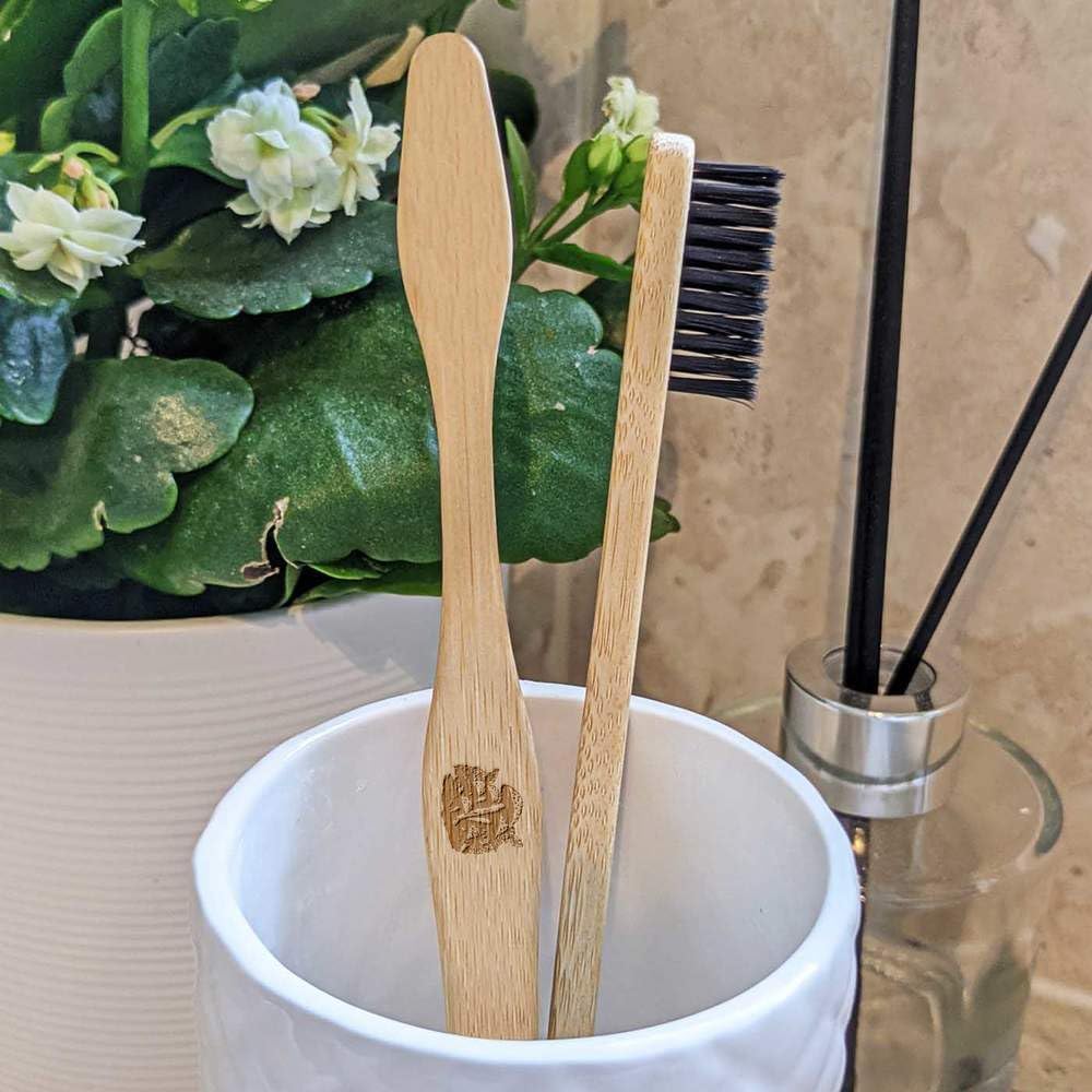 ‘Mushrooms’ Bamboo Toothbrush (TF00018780)