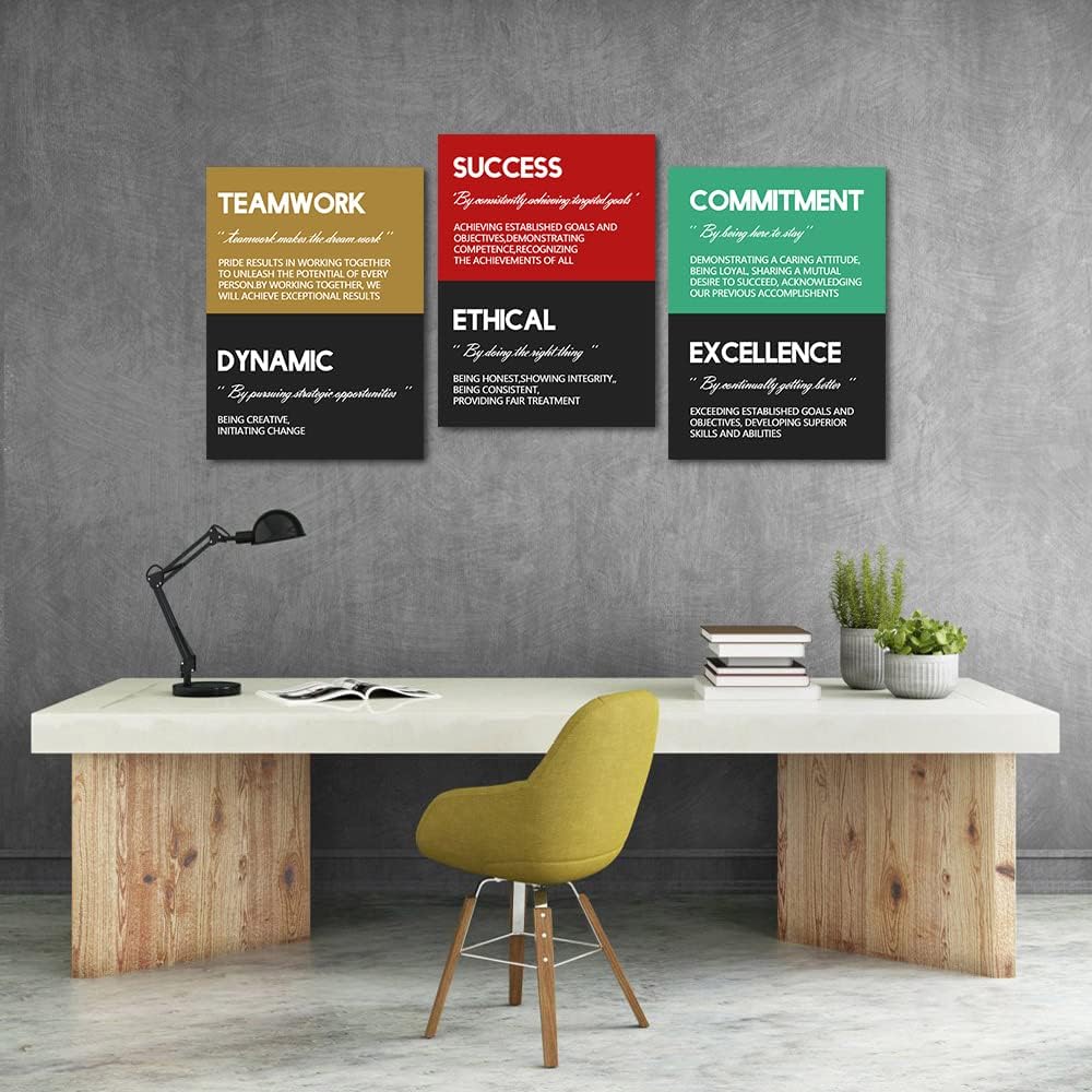 Lienzo motivacional para pared, con citas inspiradoras de emprendedores, póster moderno de pintura al óleo para sala de estar, decoración clásica de