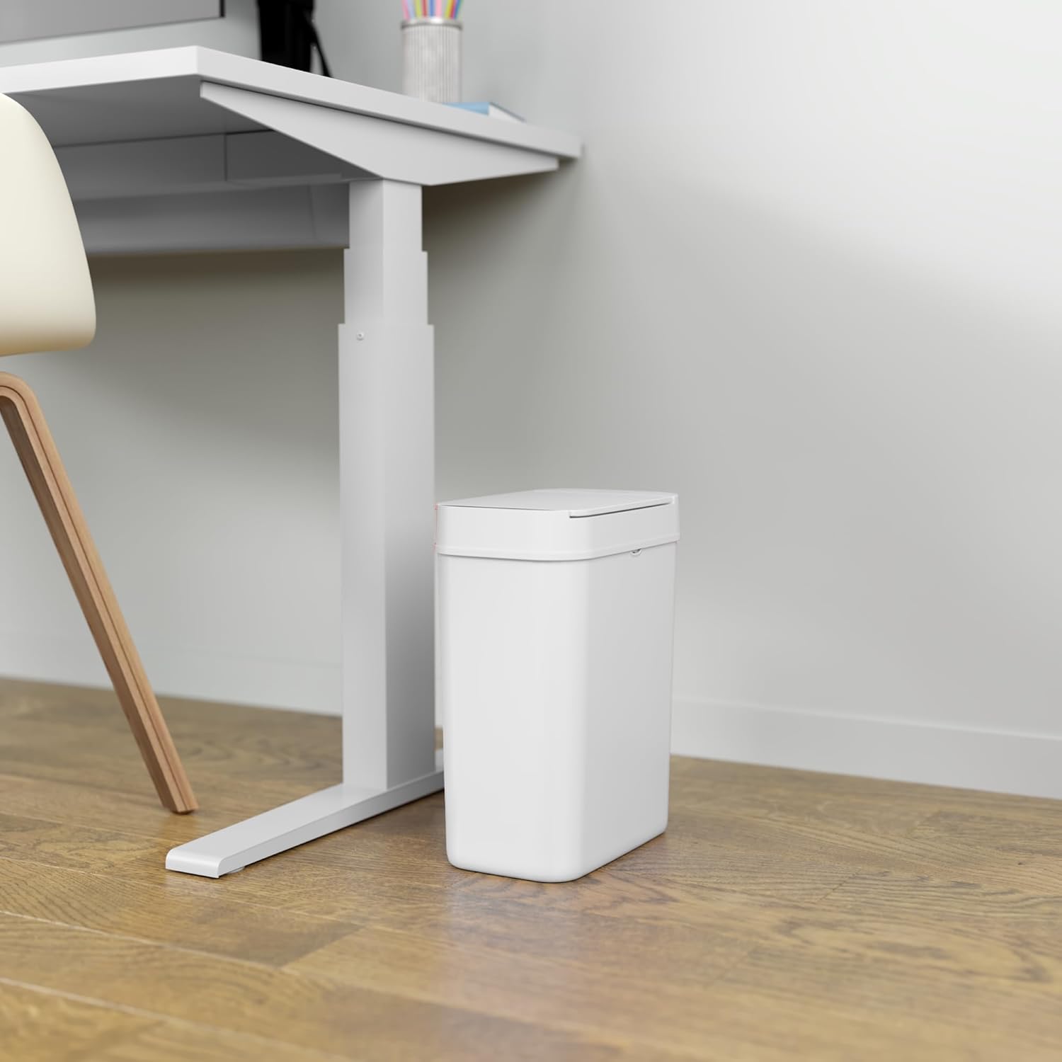iTouchless – Cubo de basura de 3gal, sin contacto, automático con tapa y sensor de movimiento para desechos comerciales y colocar en la habitación y
