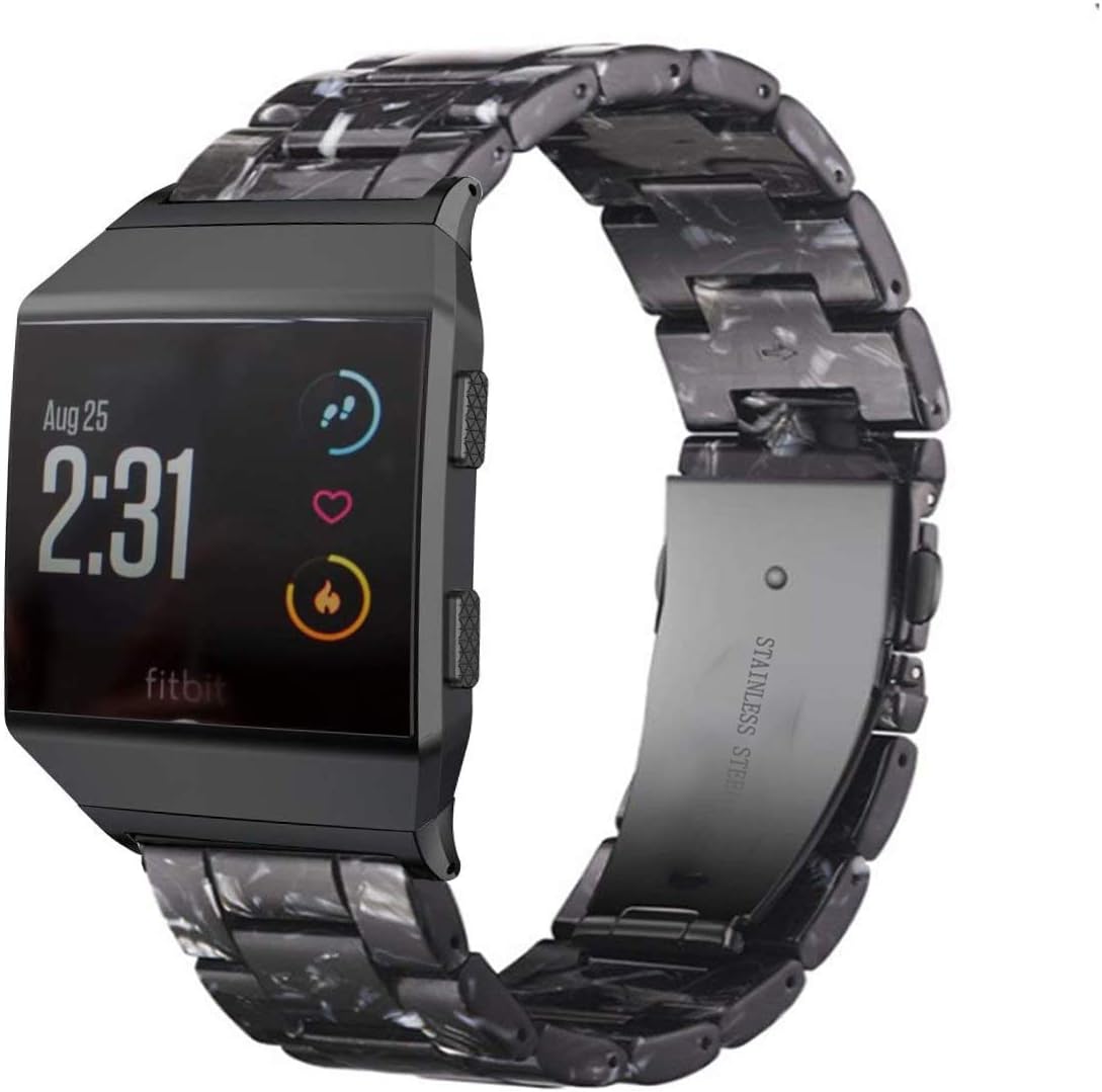 Ayeger – Correa de resina compatible con Fitbit Ionic, para reloj inteligente Fitbit Ionic