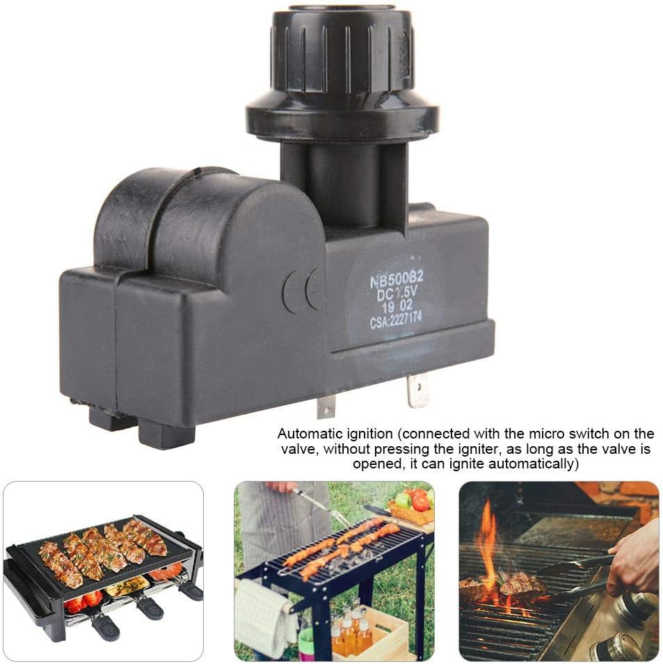 TOPINCN Calentador de horno Pulso Encendedor de Alta Frecuencia Encendedor Automático Micro Interruptor Altamente Duradero para la mayoría de las
