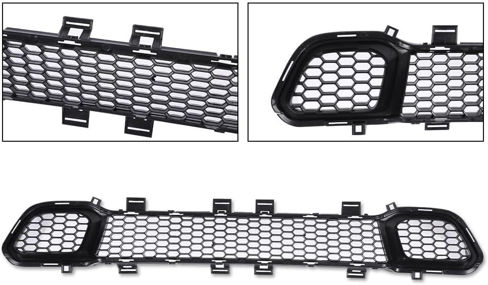 Parachoques delantero inferior compatible con Jeep Cherokee North 2014-2016 2018apto para Jeep Cherokee Overland 2016-2018apto para Jeep Cherokee