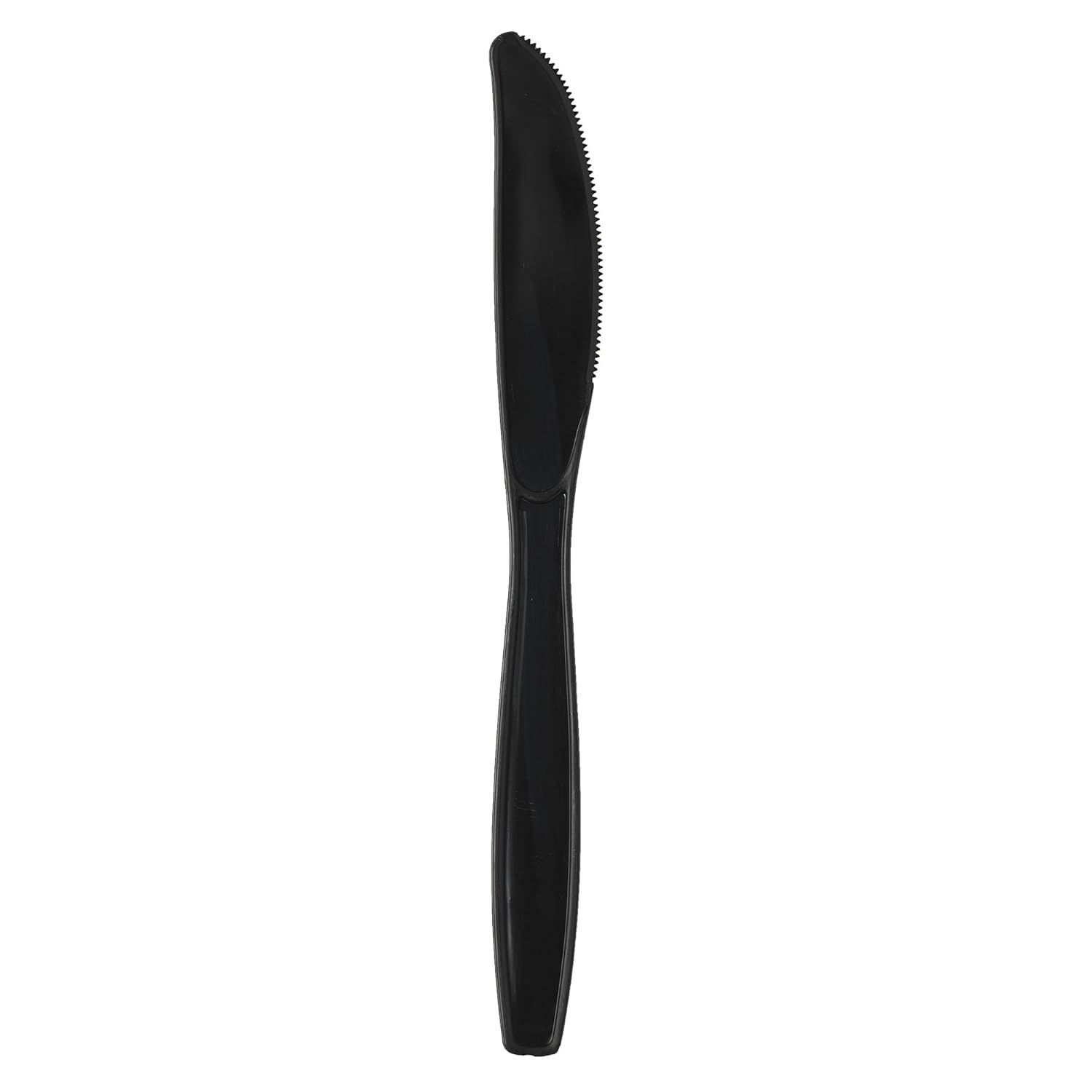 Dixie Cuchillo de plástico de polipropileno pesado de 7 pulgadas envuelto individualmente por GP PRO (Georgia-Pacific), negro, PKH53C (caja de 1,000)