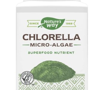 Nature’s Way Chlorella Micro-algae, 1,230 mg per serving, 100 VCaps Nature’s Way Chlorella Micro-algae, 1,230 mg per serving, 100 VCaps