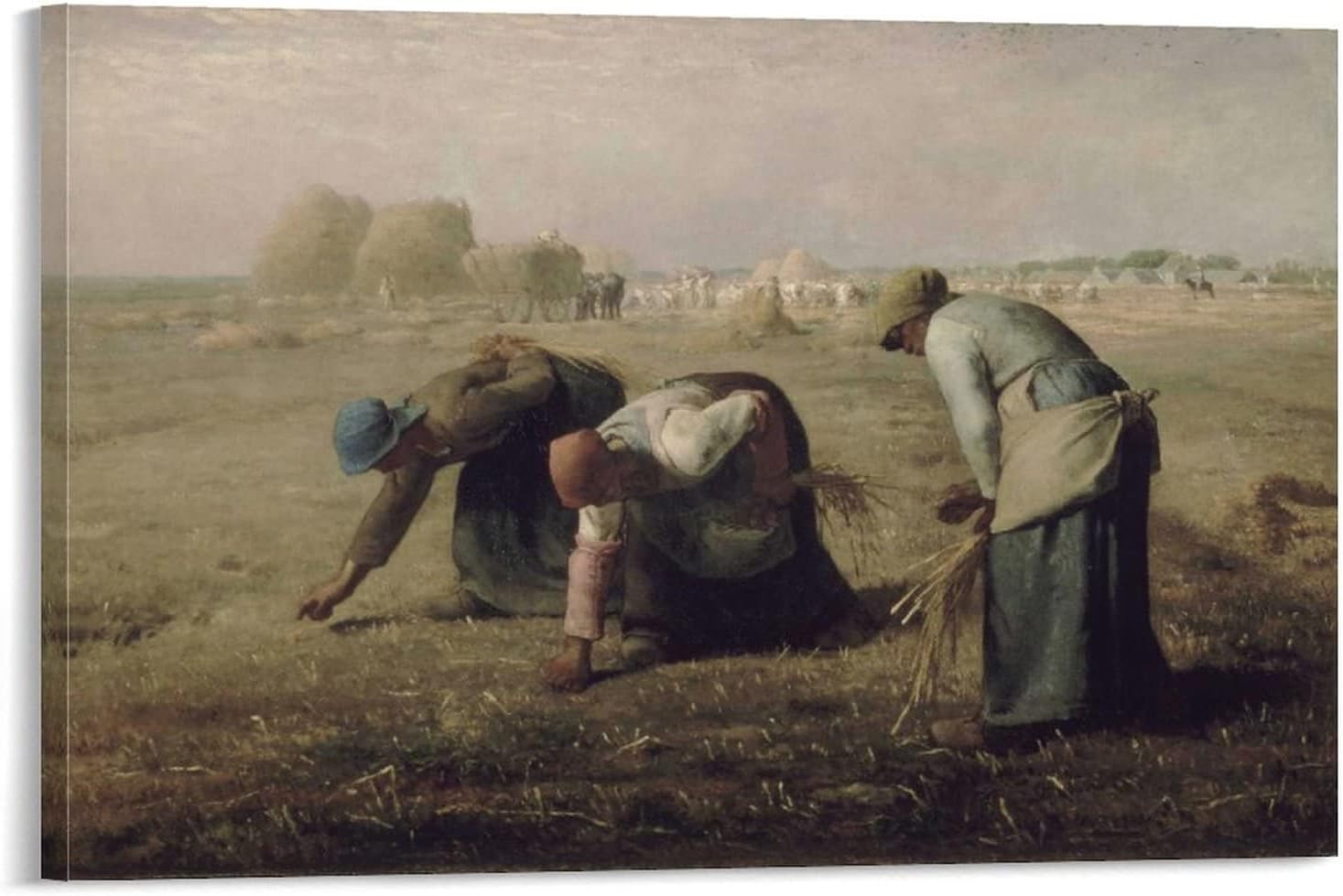11 pinturas famosas de Jean-Francois Millet  Póster artístico en lienzo de Gleaners y arte de pared, póster moderno para decoración de dormitorio