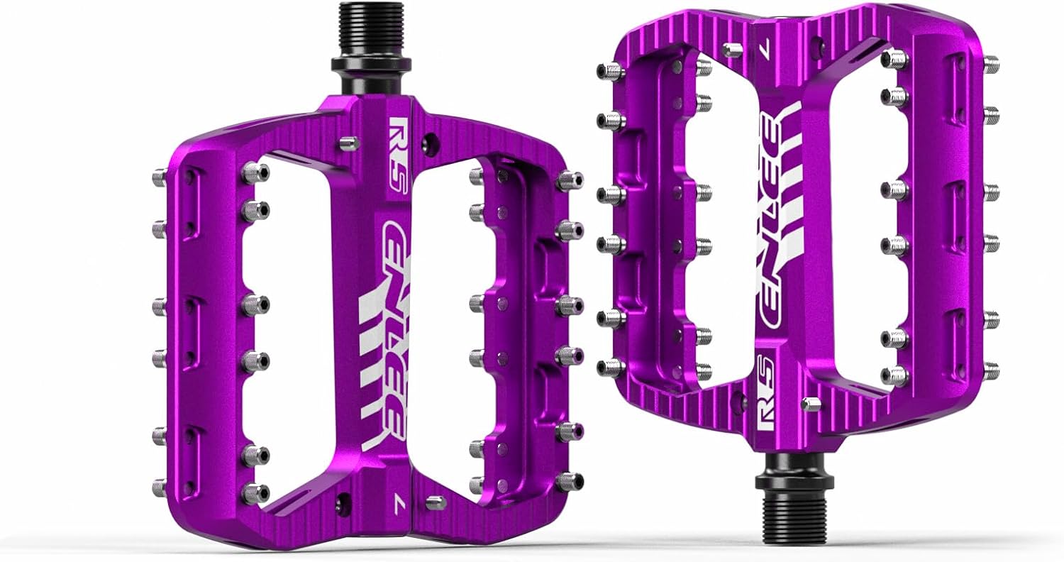 ENLEE Pedal de bicicleta de aleación de aluminio 916, antideslizante ultraligero MTB Mountain Bike Pedal sellado 2 rodamientos pedales accesorios de