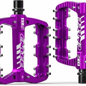 ENLEE Pedal de bicicleta de aleación de aluminio 916, antideslizante ultraligero MTB Mountain Bike Pedal sellado 2 rodamientos pedales accesorios de ENLEE Pedal de bicicleta de aleación de aluminio 916, antideslizante ultraligero MTB Mountain Bike Pedal sellado 2 rodamientos pedales accesorios de