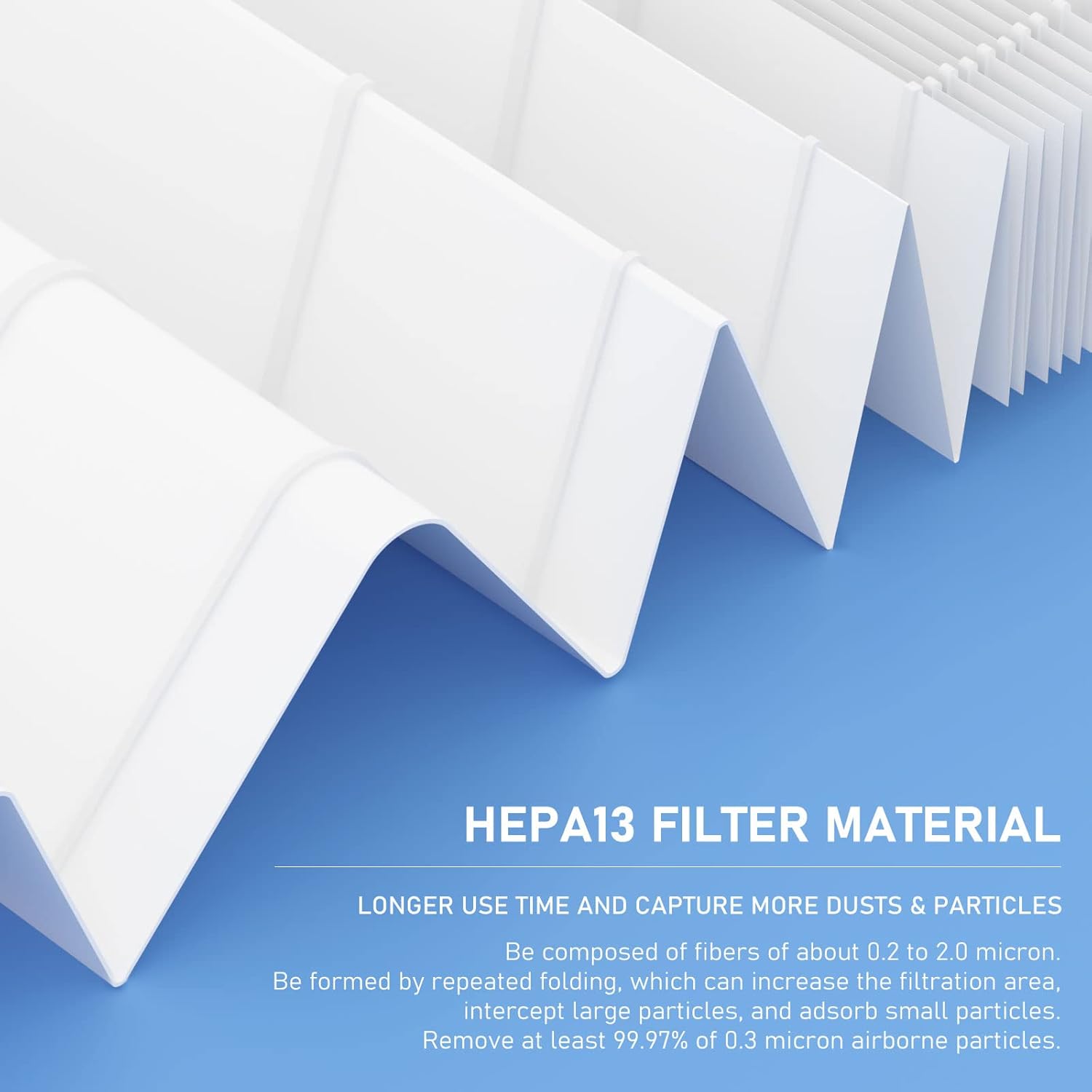 KC850U – Filtro HEPA de repuesto de alta calidad compatible con purificador de aire Sharp KC-850U KC850U, en comparación con la parte FZ-C100HFU,