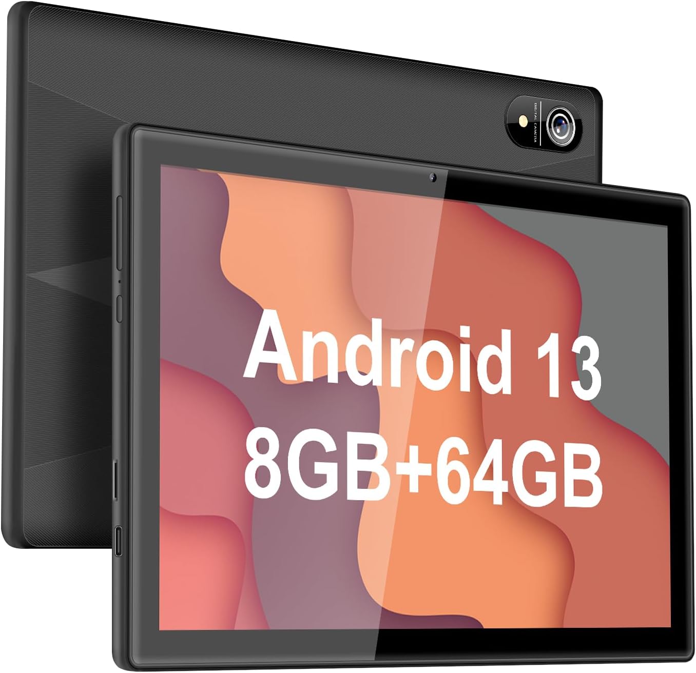 YYSWIE Tablet de 10 pulgadas, tableta Android 13 con CPU de 8 núcleos, 4+4 GB de RAM 512 GB ROM expandible, tabletas de computadora con batería de