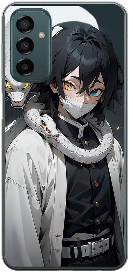 Clear Slim Soft Transparente Durable Caucho Silicona TPU Fundas Fit Funda para Samsung Galaxy A13 5G A04S Iguro Obanai Anime Japón 10