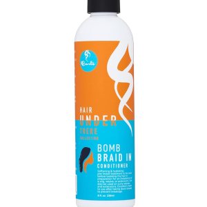 Curls Hair Under There Bomb Braid In Acondicionador – Tratamiento suavizante e hidratante preinstalado – Uso en tejidos y extensiones rizadas – Curls Hair Under There Bomb Braid In Acondicionador – Tratamiento suavizante e hidratante preinstalado – Uso en tejidos y extensiones rizadas –