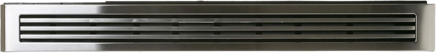 GE WB07X11150 – Rejilla de ventilación original OEM (acero inoxidable) para microondas GE