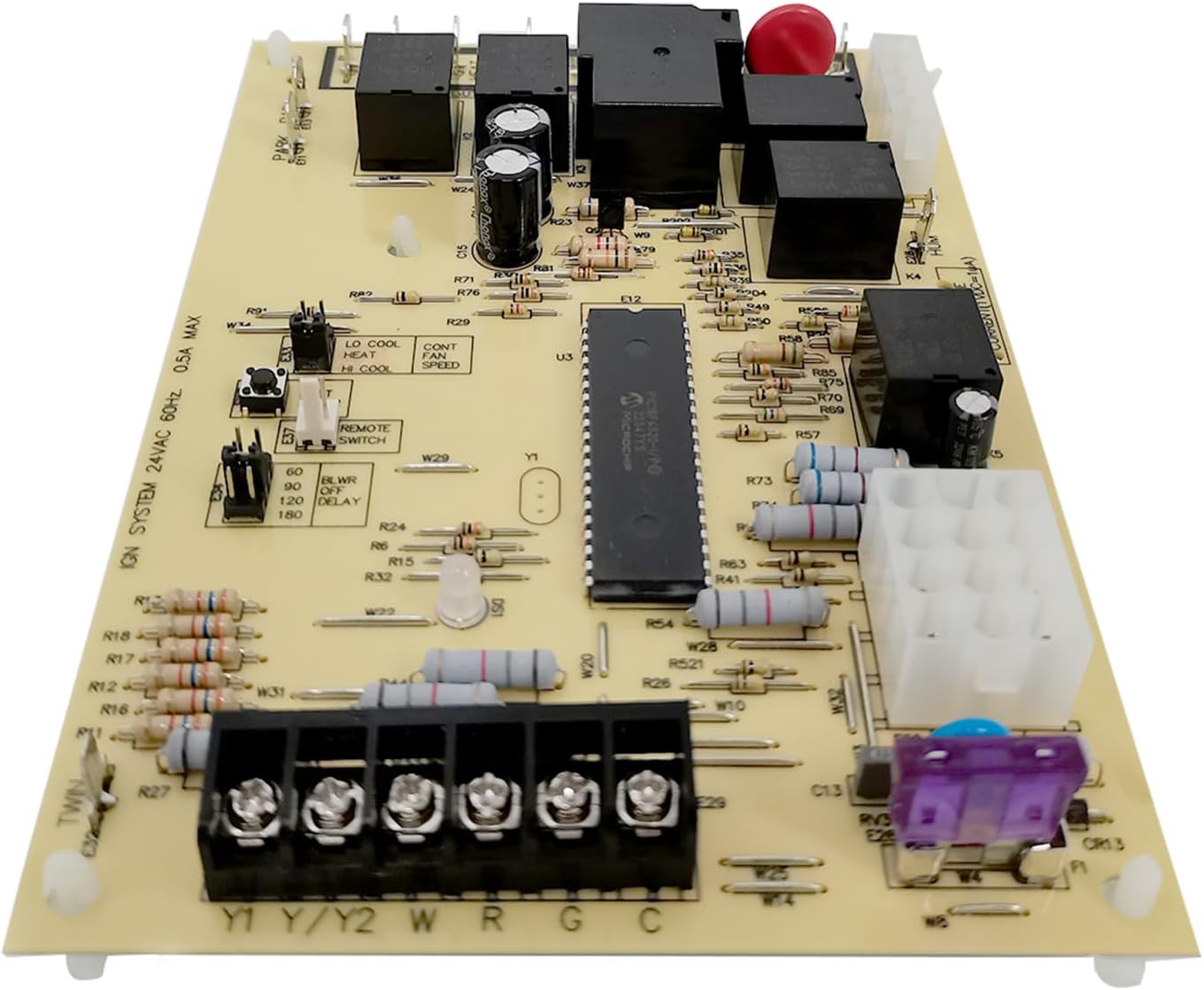 031-01267-001A Placa de circuito de control de horno apta para horno York para Luxaire, para hornos de control integrados Coleman, reemplace