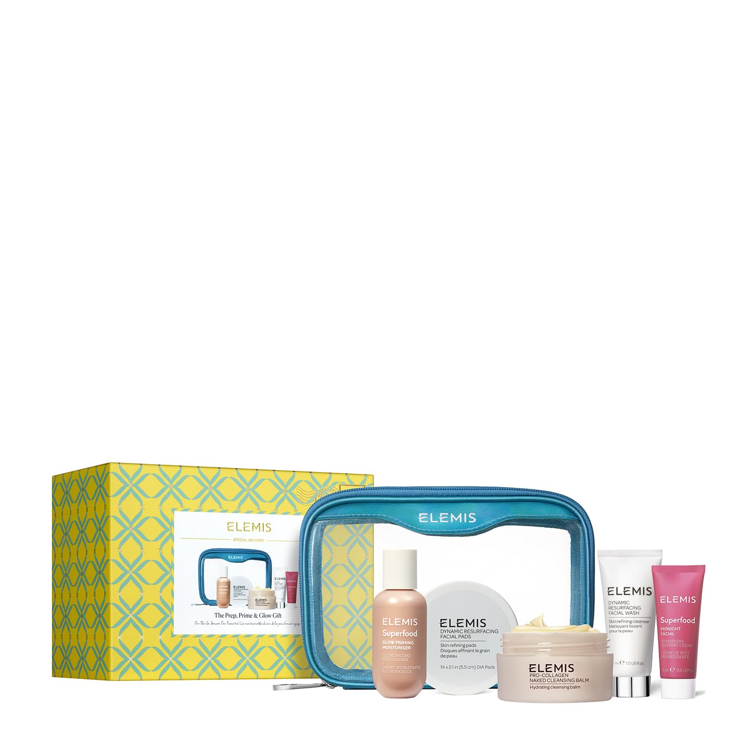 ELEMIS Superfood Glow Priming Moisturiser, Multitasking Formula Daily Moisturizer, Hydrating Primer, & Brightening Highlighter for Radiant Skin