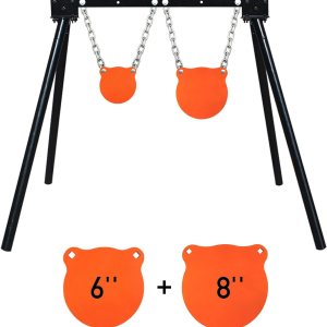 Highwild Soporte de objetivo de acero AR500 Sistema de objetivo de disparo Kit completo Combinación (2) Highwild Soporte de objetivo de acero AR500 Sistema de objetivo de disparo Kit completo Combinación (2)