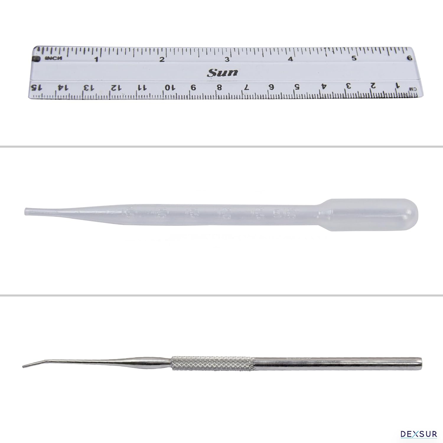 Kit de disección para laboratorio de biología y anatomía – Juego de cuchillos de bisturí de acero inoxidable para estudiantes de medicina y