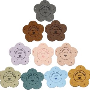 40 etiquetas de piel sintética, etiqueta hecha a mano para coser en la etiqueta, hecha a mano en relieve, para bricolaje, jeans, bolsas, zapatos, 40 etiquetas de piel sintética, etiqueta hecha a mano para coser en la etiqueta, hecha a mano en relieve, para bricolaje, jeans, bolsas, zapatos,