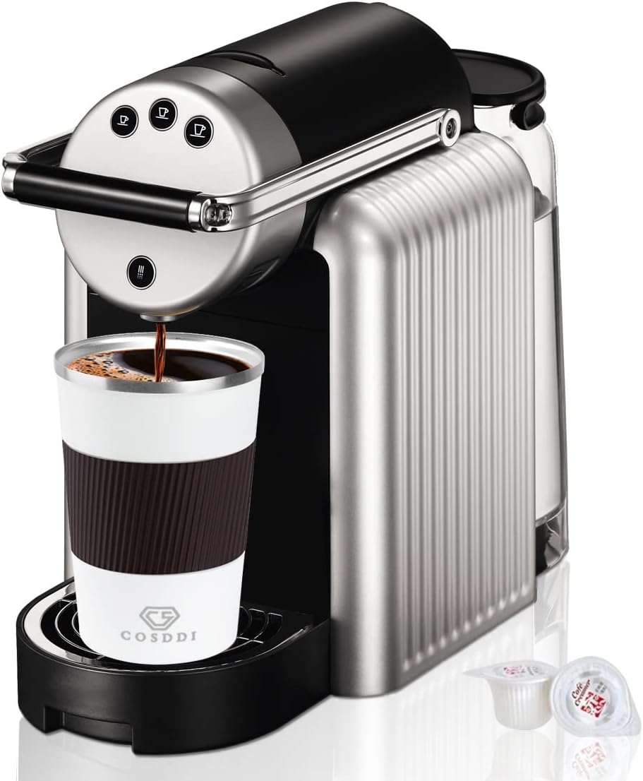 CS COSDDI – Vaso térmico de acero inoxidable de 12 onzas con aislamiento al vacío, taza de viaje a prueba de derrames con tapa, para mantener el