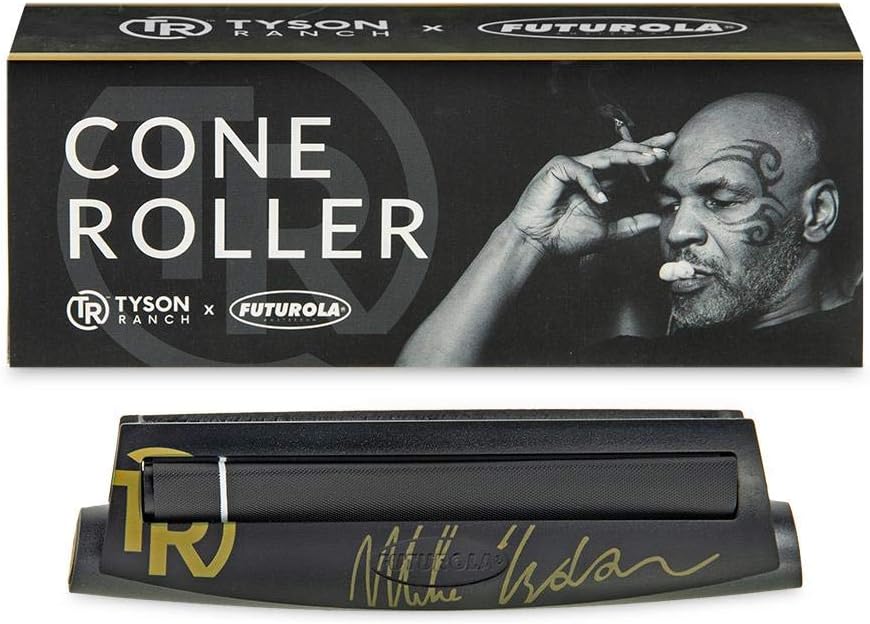 FUTUROLA Tyson Ranch – Rodillo de cono tamaño King  Máquina de laminación de cigarrillos, máquina de conos rodantes, 1 unidad (paquete de 1)
