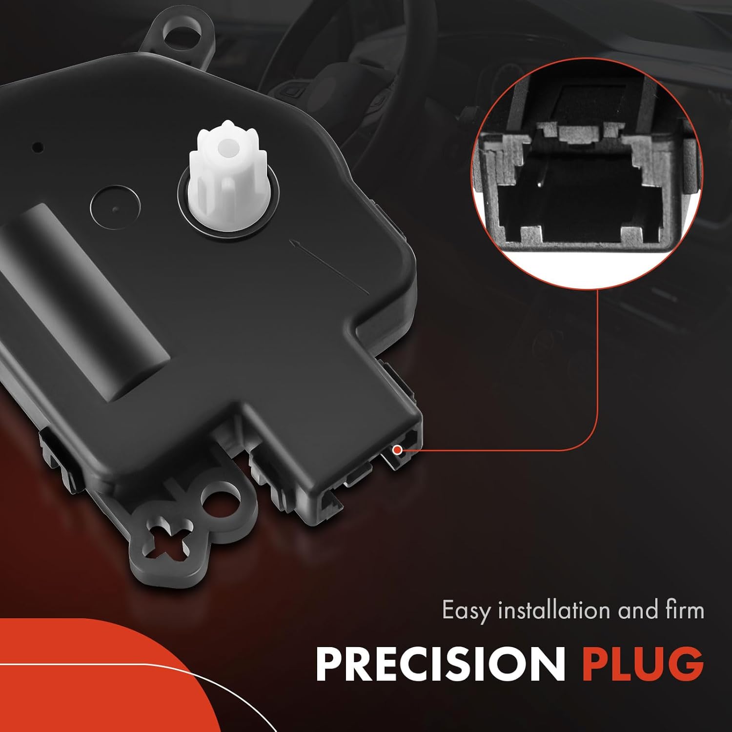 A-Premium Actuador de puerta de mezcla de calentador HVAC Dodge Grand CaravanChargerChallenger 2008-2019, Dakota 2008-2010, Magnum 2008 y Chrysler