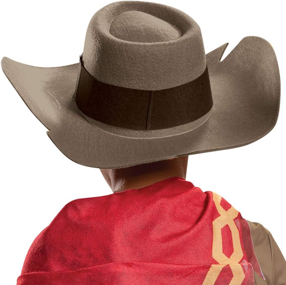 Overwatch McCree Disfraz inspirado en videojuegos para niños, mono acolchado con músculos