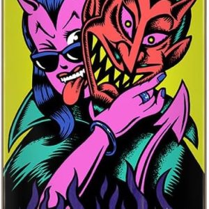 SANTA CRUZ Delfino Devil VX Deck – Tablas de patineta de 8.25 x 31.60 pulgadas SANTA CRUZ Delfino Devil VX Deck – Tablas de patineta de 8.25 x 31.60 pulgadas