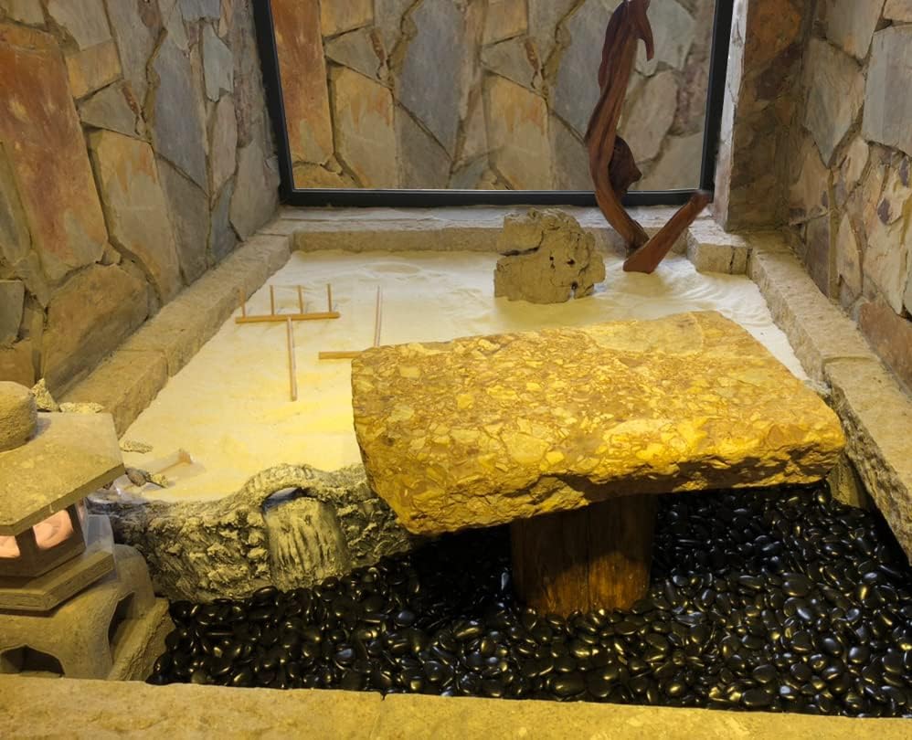 FANTIAN Piedras negras pequeñas de 10 libras para plantas, piedras negras pulidas. Rocas decorativas de río negro para paisajismo al aire libre,