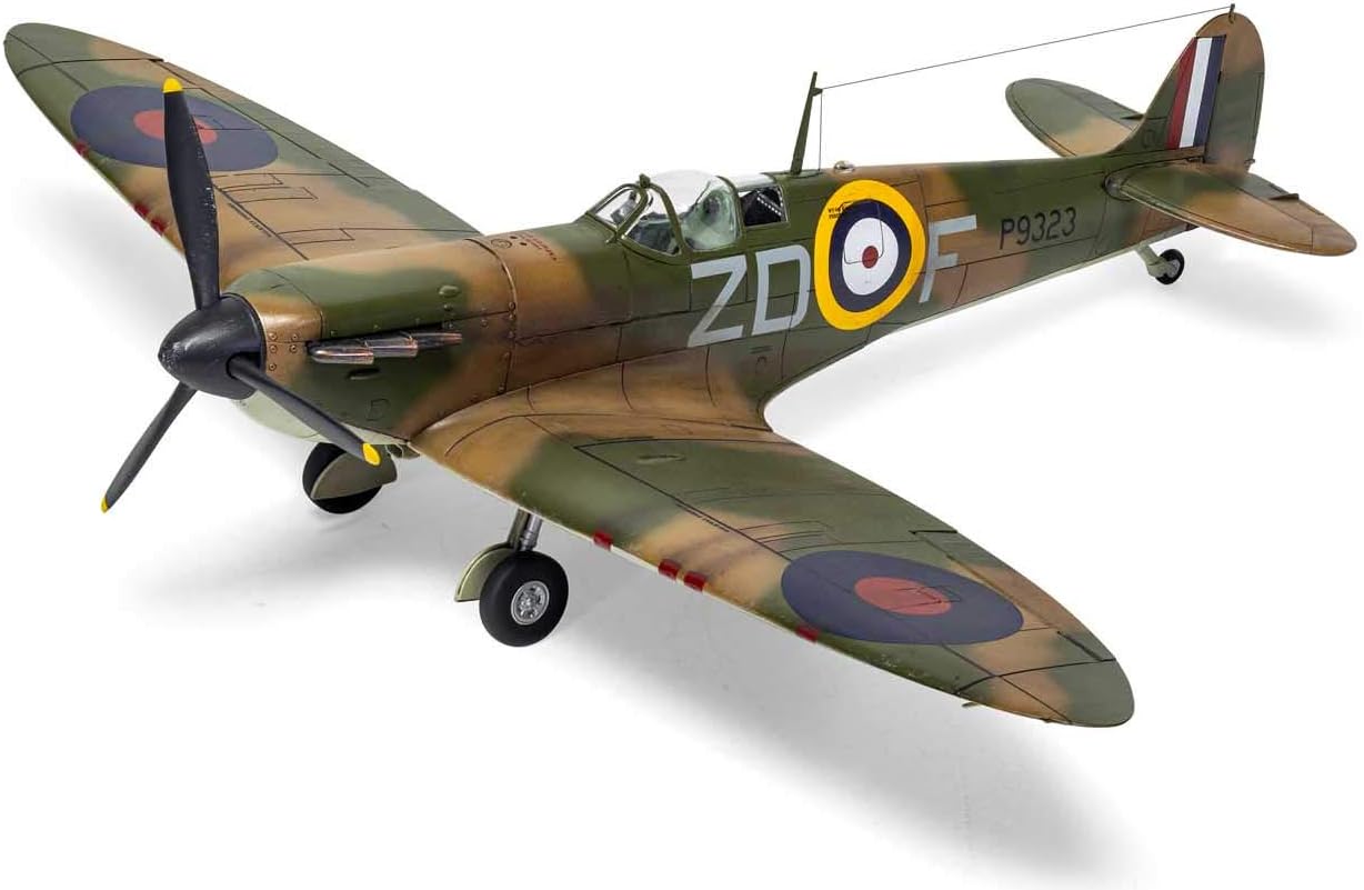Airfix Supermarine Spitfire MK Ia 148 WWII Aviación Militar Kit de Modelo de Plástico A05126A