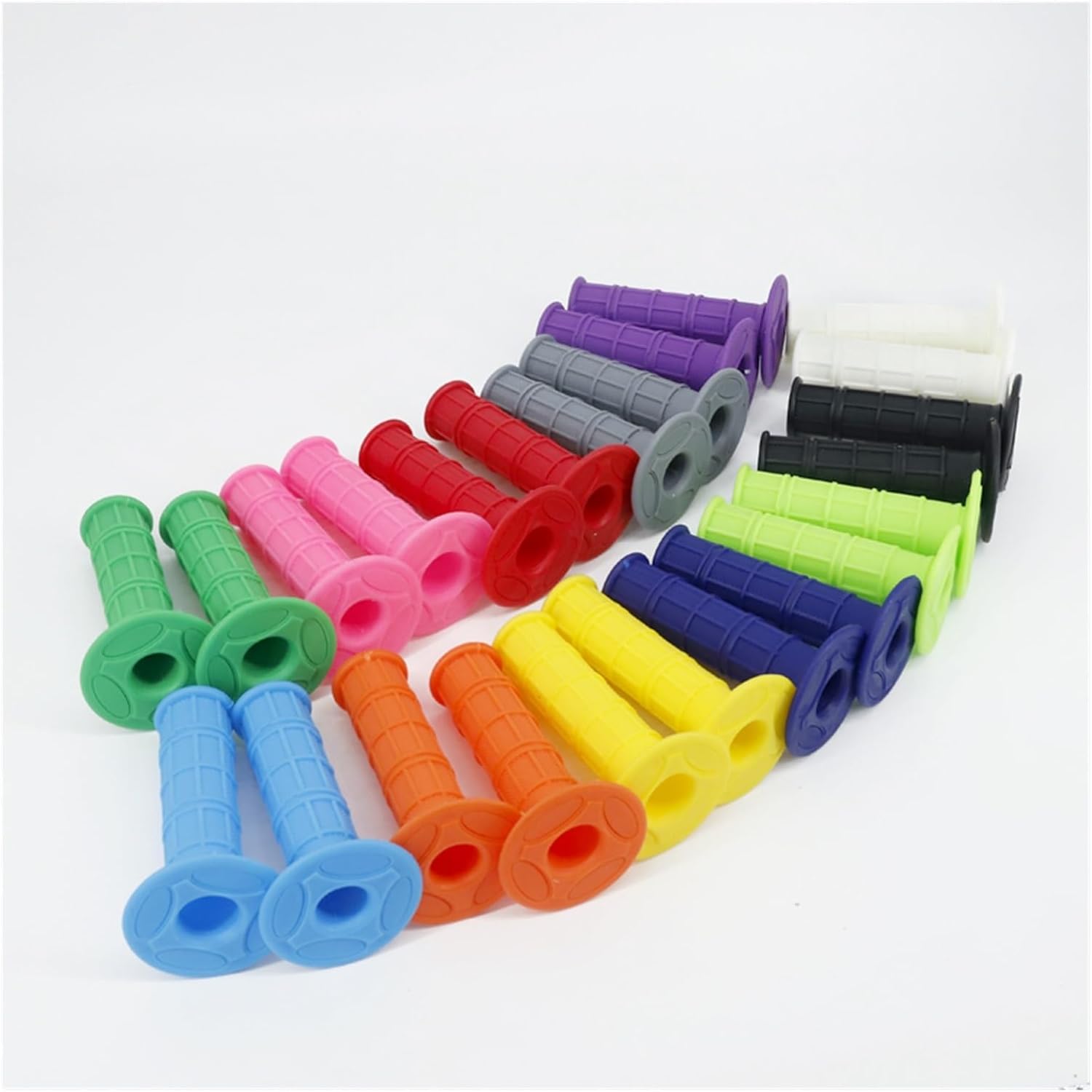 Empuñaduras universales para motocicleta de 78 pulgadas, 0.866 in, de goma, compatible con YZ 80 85 125 250 450 426F YZF R1 R6 R3 R25 MT03 FZ16 XT600