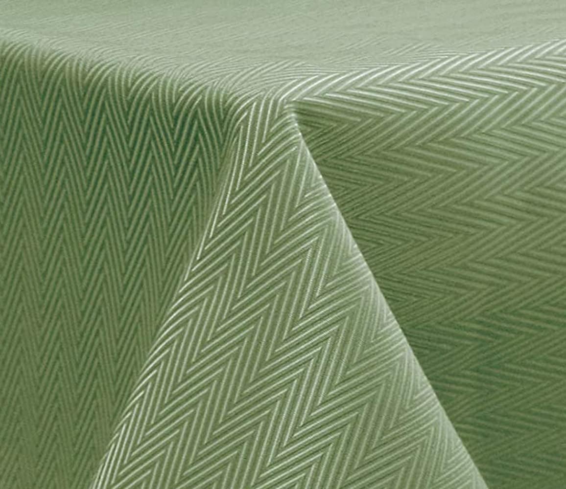 Tektrum Mantel cuadrado con textura de jacquard de espiga de 70 x 70 pulgadas, impermeable, a prueba de derrames, resistente a las manchas, sin