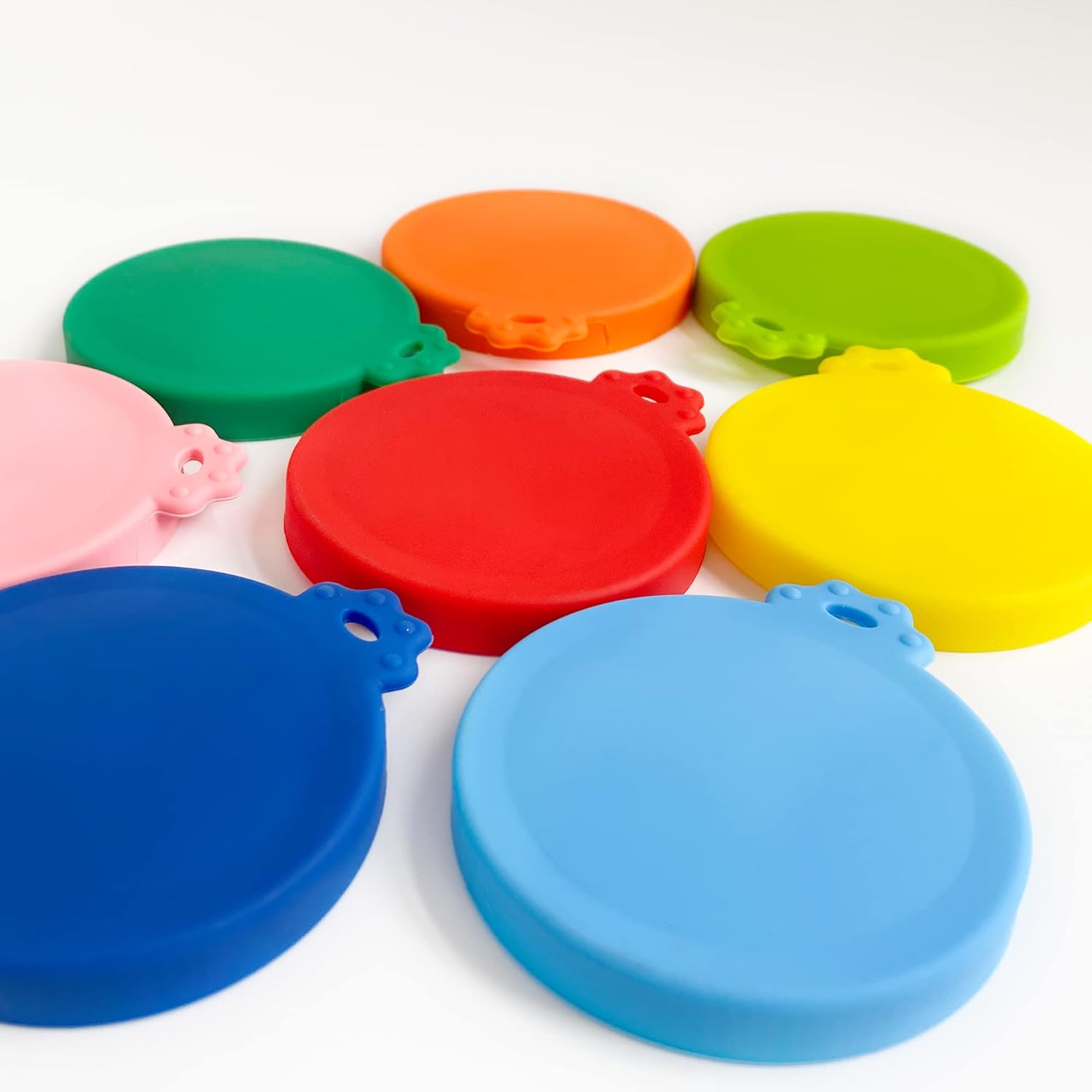 Oui – Tapas para tarros de yogur, paquete de 9 tapas Oui para recipiente de yogur Yoplait, selladas contra fugas, tapas de silicona para tarros de