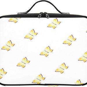 Mariposa Golden Fashion bolsa organizadora de cosméticos de viaje, cepillo de maquillaje grande, bolsa de maquillaje para mujeres, cosméticos, Mariposa Golden Fashion bolsa organizadora de cosméticos de viaje, cepillo de maquillaje grande, bolsa de maquillaje para mujeres, cosméticos,