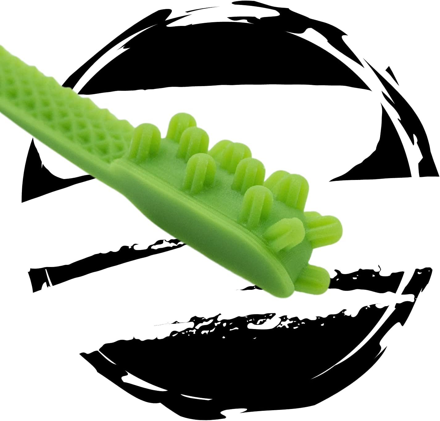 DENTURE DART V3 (cepillo de dientes para quitar adhesivo dental) (verde)