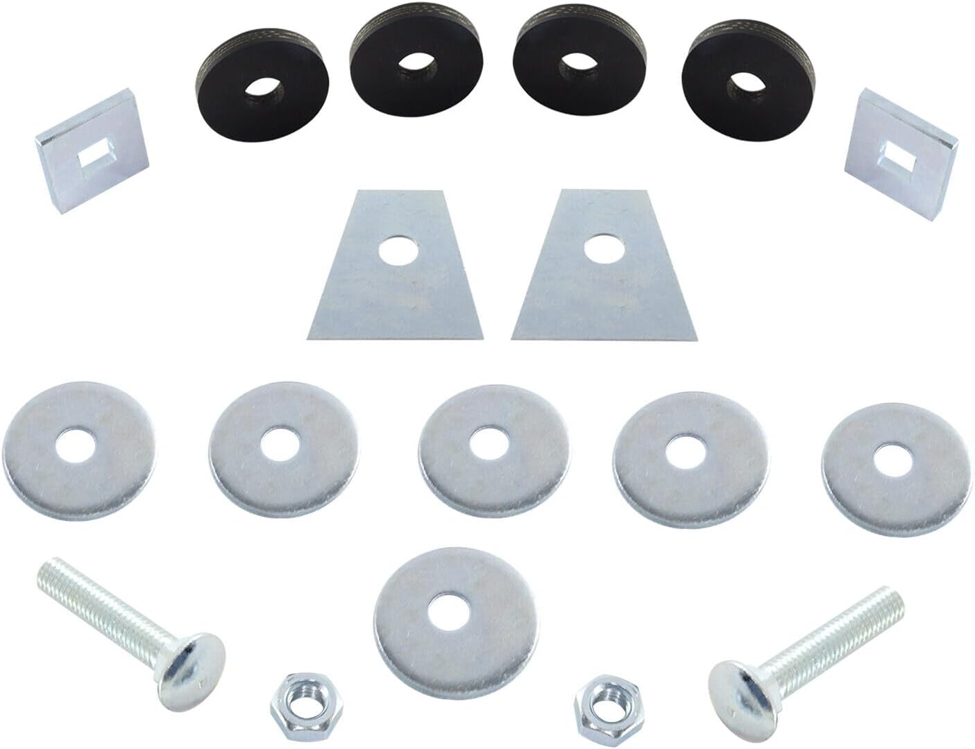 Kit de montaje de soporte de núcleo de radiador para camioneta GMC 1960-1968 #60-16025