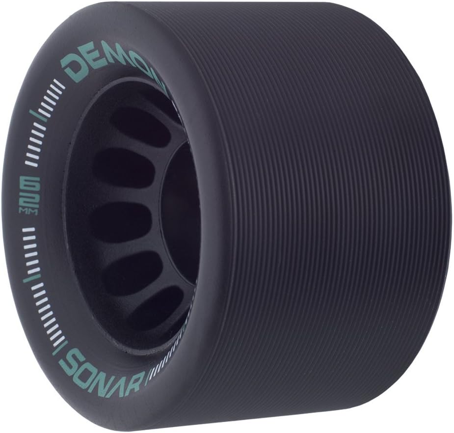 Sonar Wheels – Demon EDM – Ruedas para patines – Paquete de 4 ruedas de 1.693 in x 2.441 in
