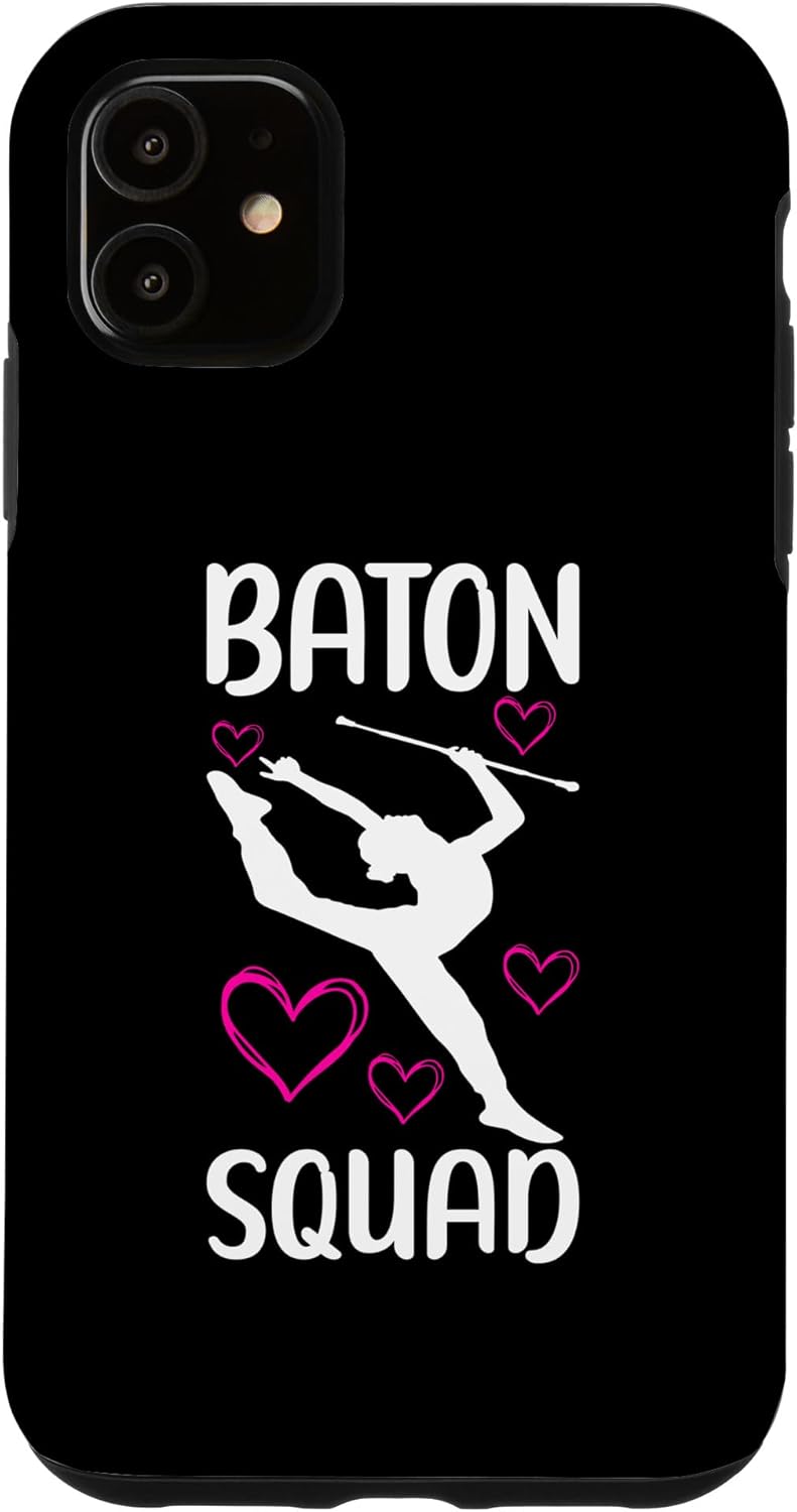 Funda para iPhone 11 Baton Twirling Outfit Majorette Baton Twirler