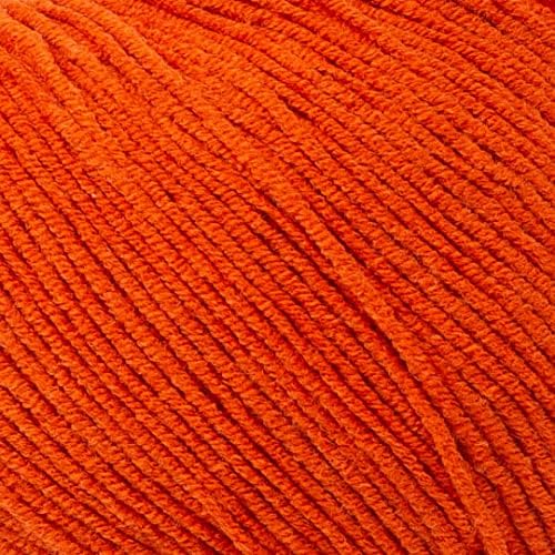 Yarn Art YarnArt Jeans – Hilo de 3 bolas (madeja), 55% algodón, 45% poliacrílico, total 5.28 onzas cada 1.76 onzas cada 524.9 ft (174 yardas), peso