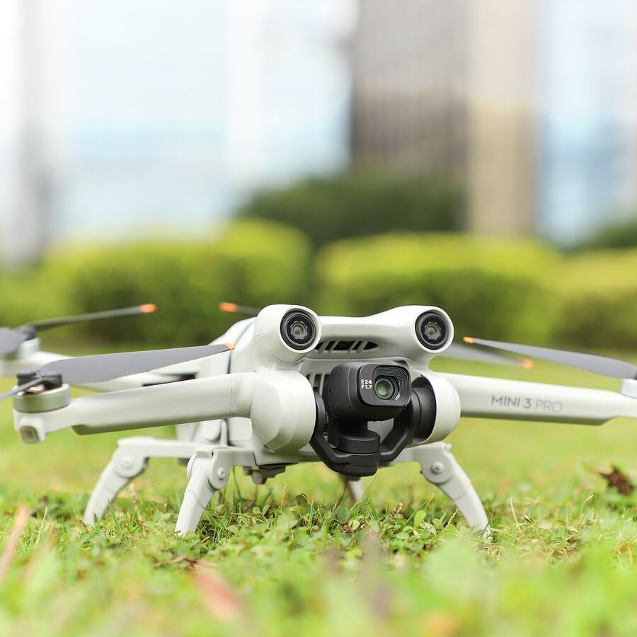 XNasu Protector de hélice para tren de aterrizaje para dron, estabilizador de hélice, cubierta de lente, protector de alas para DJI Mini 3 Pro Drone