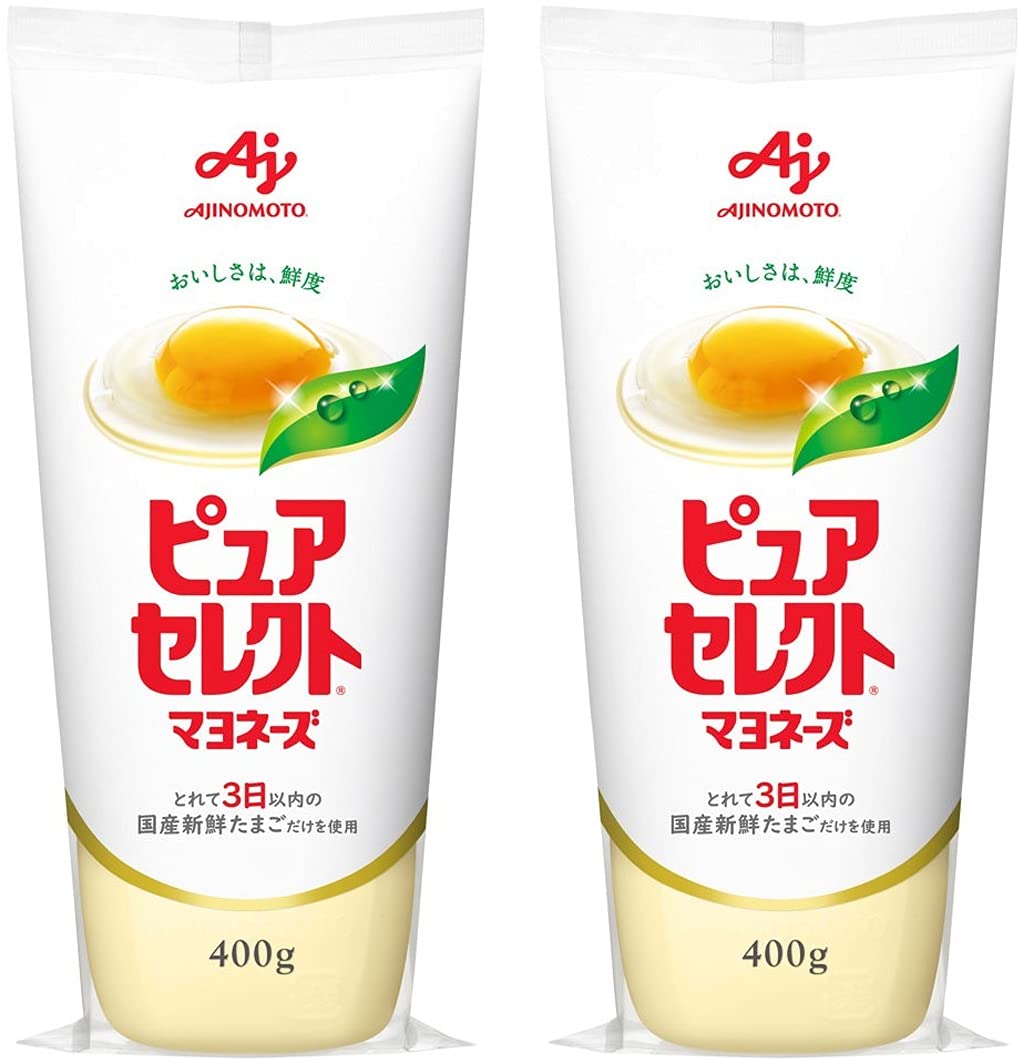 Ajinomoto Pure Select Mayonesa 400gX2 piezas