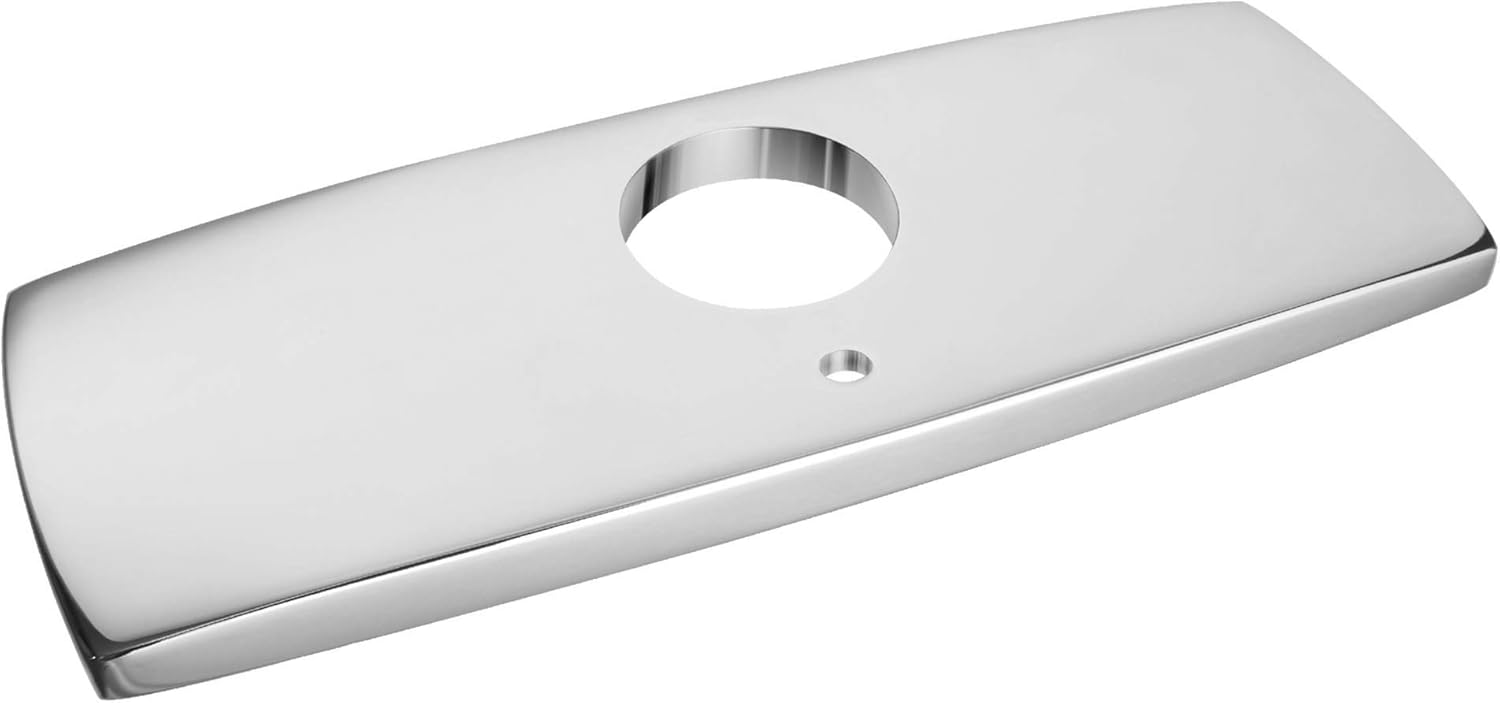 American Standard 702P400.002 – Placa de cubierta para grifo Paradigm Selectronic de 4 pulgadas, cromo pulido