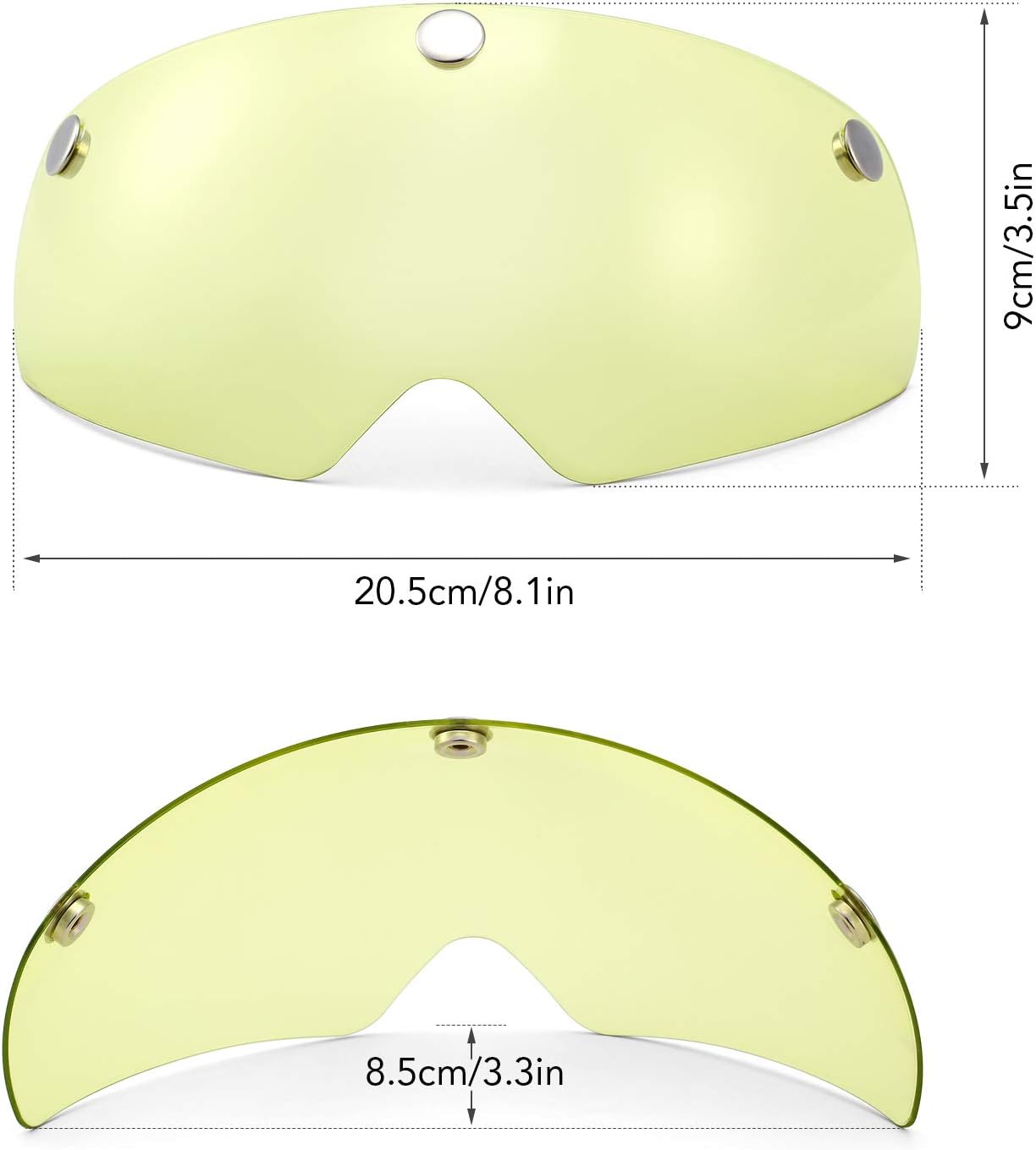 LIXADA Detachable Magnetic Bike Helmet Goggles Visor Removable Sun Visor Shield Cycling Bicycle Helmet