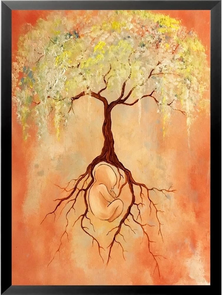 Buyartforless IF EDC421 – Lienzo decorativo (16 x 12, 1,25, 7.3 x 5.7in), color marrón