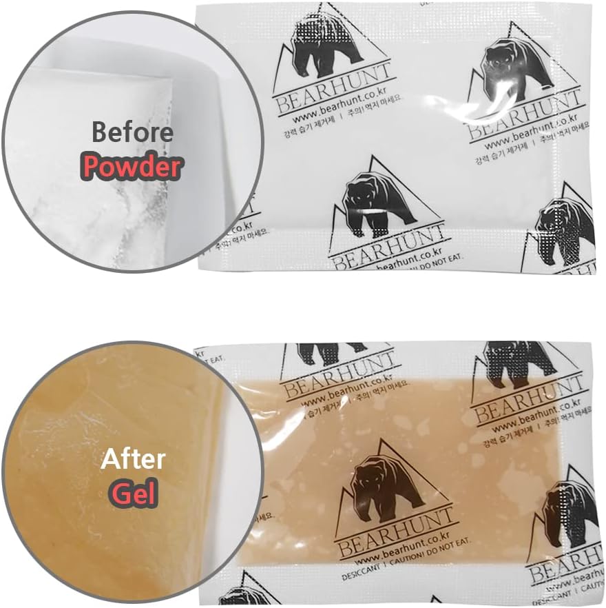 Desodorante absorbente de humedad zapatos, armario, tienda de campaña, etc. (3.53 oz x 12 piezas)