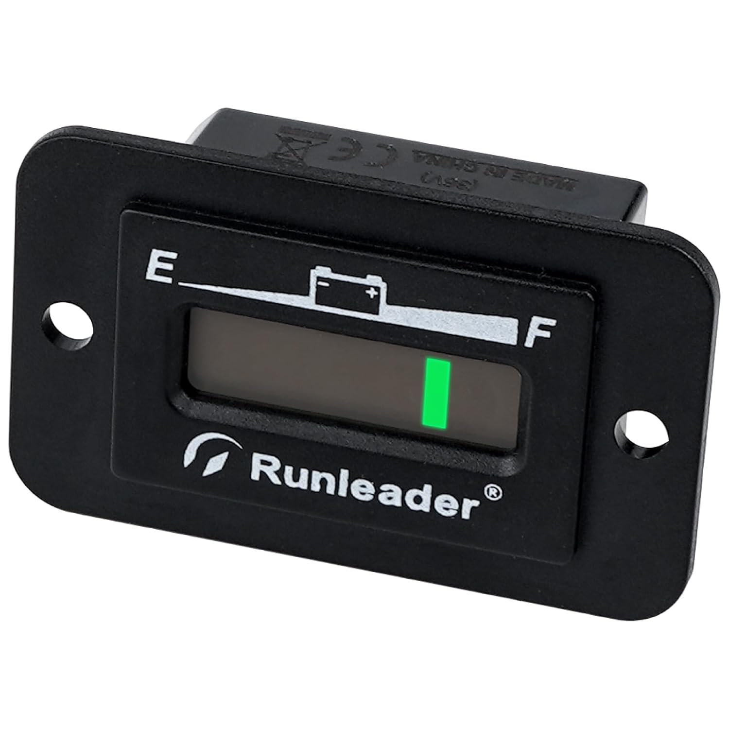 Runleader Monitor de nivel de batería LED, Volt.36V, pantalla de carga y descarga, solo apto para batería de plomo-ácido, funciona en palos de golf,