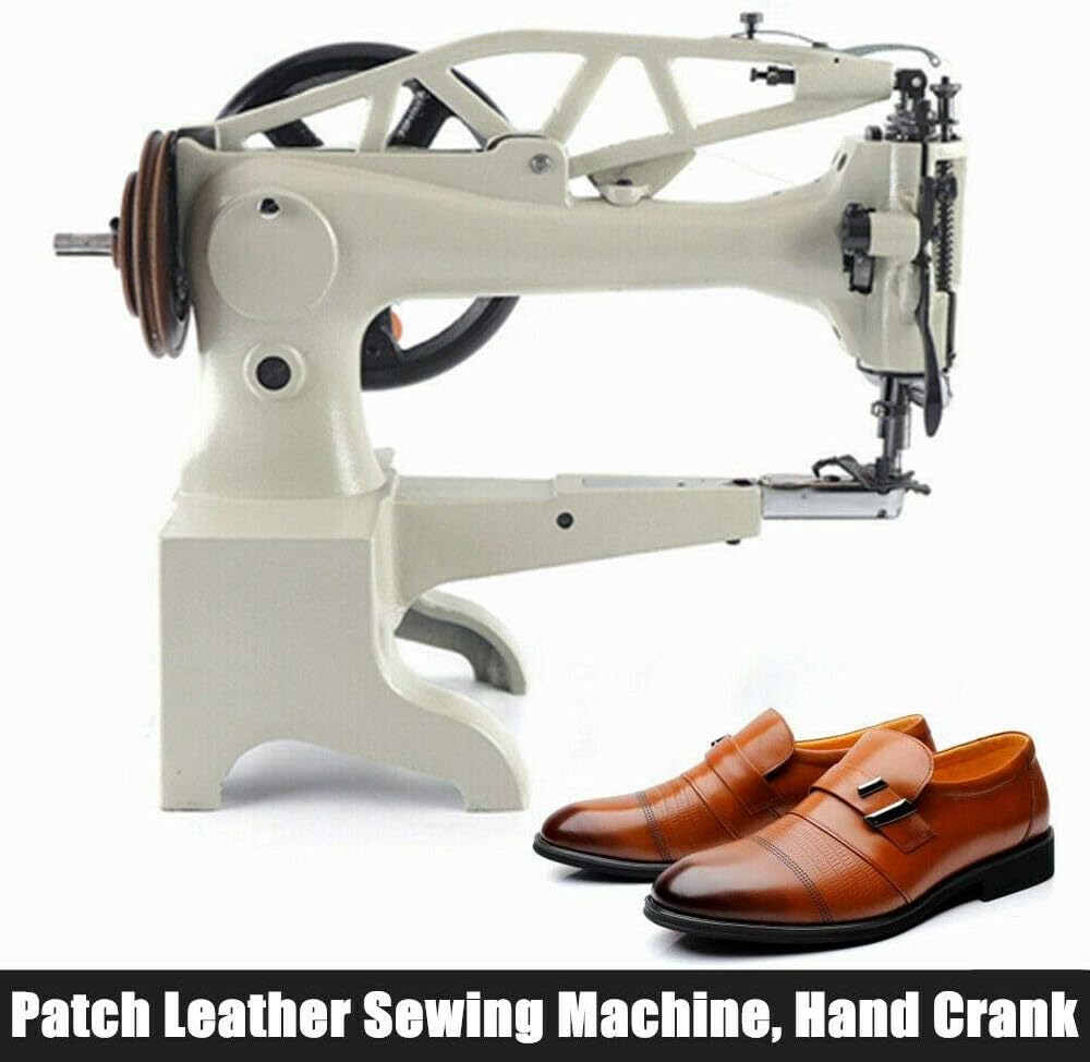 Máquina de coser industrial Dispositivo de puntada de reparación de zapatos Máquina de coser de parche de cuero DIY Dispositivo de reparación manual