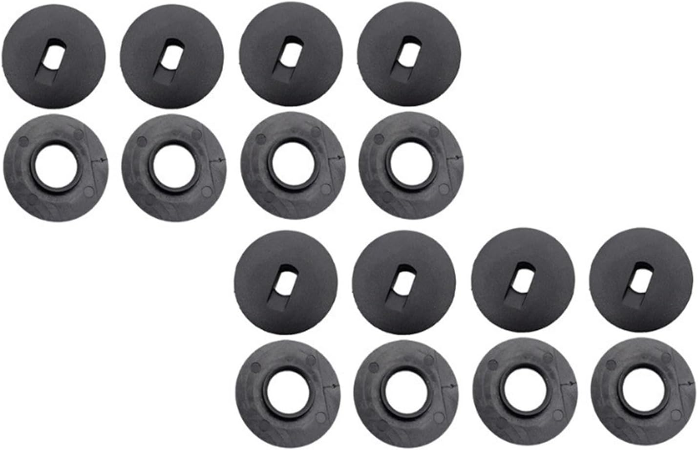Jfqm – Juego de 40 piezas de 20 pinzas para piso de automóvil, fijación de alfombras, soportes de sujeción para Kia Ceed Fit para Forte Fit para